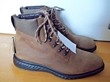 ECCO Herren Stiefel Boots 46 Braun Leder Goretex Shok Thru Punkt Neu mit Etikett