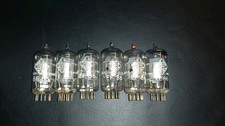 6 x EF86 Telefunken Raute Röhren Röhrenradio Tube Radio 