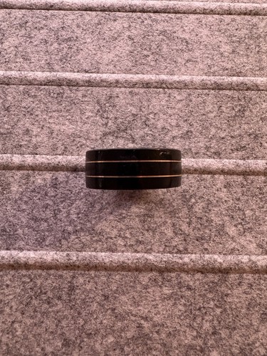 Onyx goldring 585 14 karat - 14,