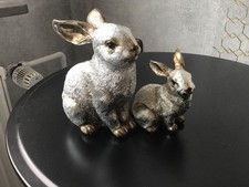 2 x Formano Hasen silber