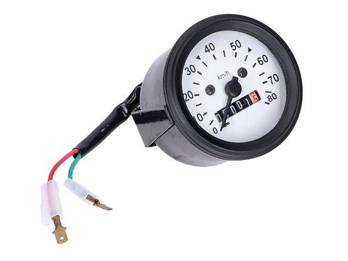 Tachometer 80km rund 60mm - rund,
