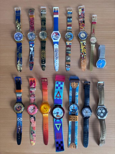 Swatch uhrensammlung von alten - von,