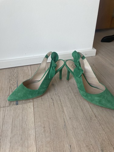 Wildleder pumps grün - wildleder,
