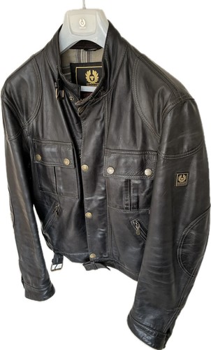 Belstaff lederjacke cougar - belstaff,