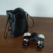 Damen Fernglas Opernglas Perlmutt inkl. Tasche 