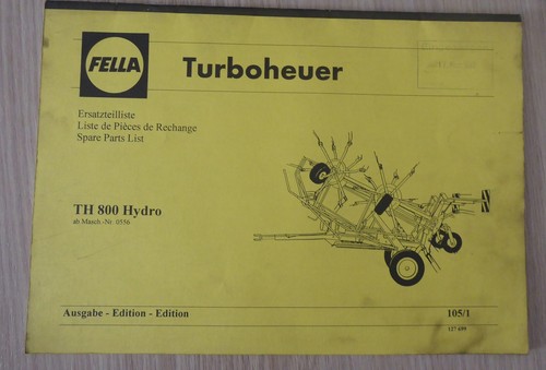 Fella heuwender th800 - fella, hydro