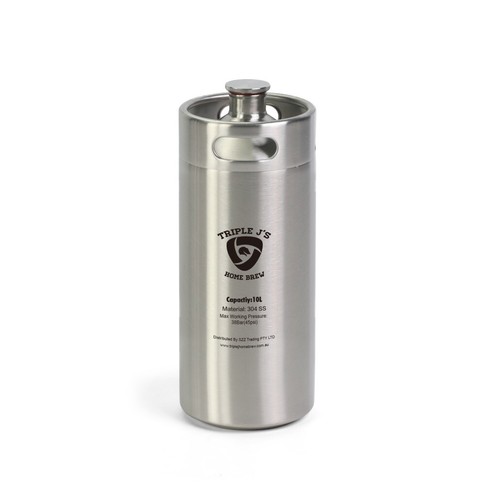 Mini edelstahl growler fass - edelstahl,