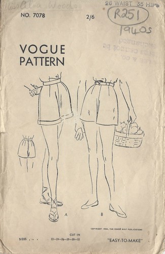 1940er vintage vogue - vintage,