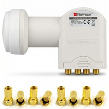 QUAD LNB Opticum 0,1dB Quattro