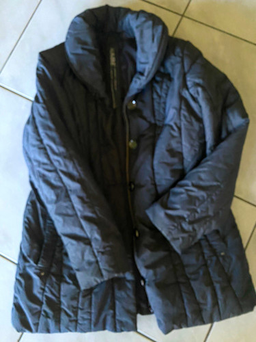 Damen steppmantel lang schwarz - steppmantel,