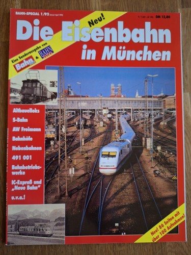 Bahn special 92 die - special,