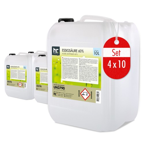 Essigsäure essigessenz 4x - essigsäure,
