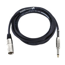 3 m Audiokabel XLR male Klinke