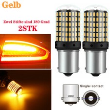2 x P21 W BA15S 1156 144SMD