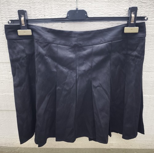 Schwarzer damen faltenrock - damen,