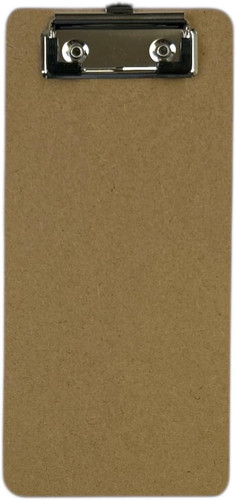 Schlankes holz klemmbrett - schlankes, holz-klemmbrett