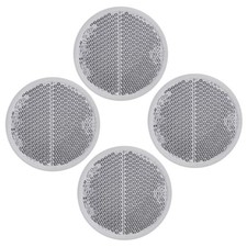 4 x Reflektor weiß Ø55mm