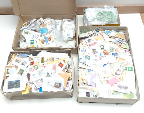 Karton briefmarken brd und - briefmarken, brd,