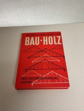 Altes Buch Bau- Holz Friedrich