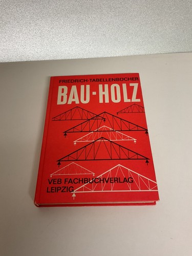 Altes buch bau - bau-, friedrich