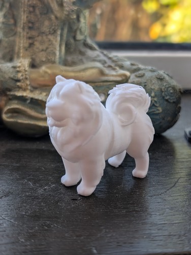 Chow hund - chow, skulptur