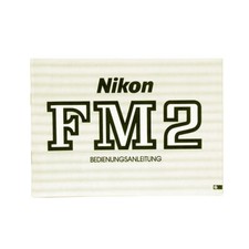 Nikon fm2 bedienungsanleitung - nikon,