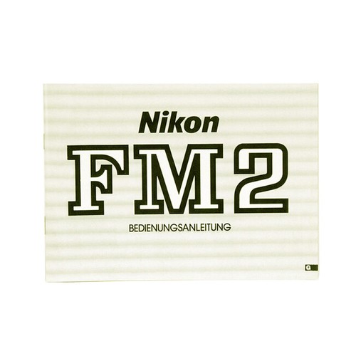 Nikon fm2 bedienungsanleitung - nikon,