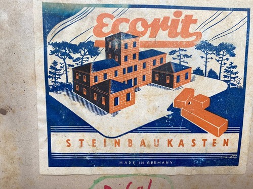 Vintage steinbaukasten veb - steinbaukasten, ddr