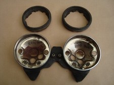 Honda CB 650 C RC05 Halterung + Becher mit Beulen + Gummiringe für Instrumente