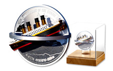 Titanic 110th Anniversary Proof Silvercoin 2oz 3D Proof Niue 2022