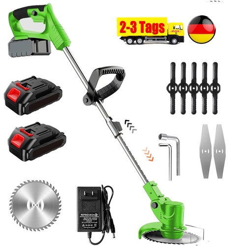Akku rasentrimmer mit 2 - ⭐akku,