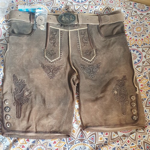 Trachten lederhose kurz 54 - kurz,
