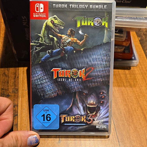 Nintendo switch turok trilogy - nintendo,