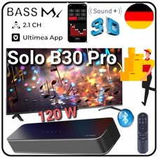 ULTIMEA Solo B30 Pro 2.1 Kanale Soundbar, Lautsprecher, 120 Watt, Bluetooth 5.3.