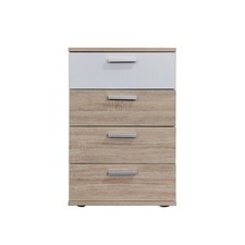 Nachtkommode 4 Schubladen Nina