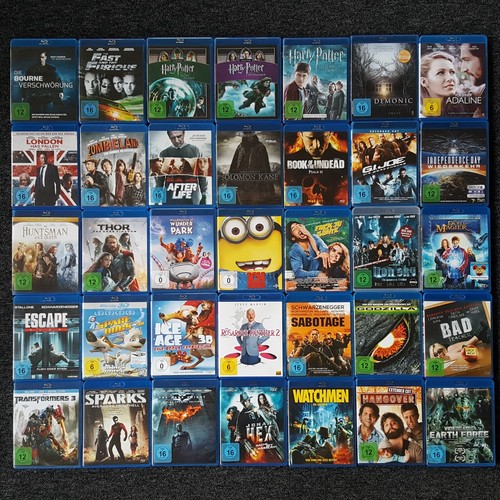 Blu ray auswahl verschiedene - auswahl,