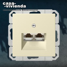 CAT6 Kombi-Anschlußdose