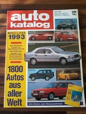 Auto Motor und Sport AMS  Autokatalog  Katalog 1993