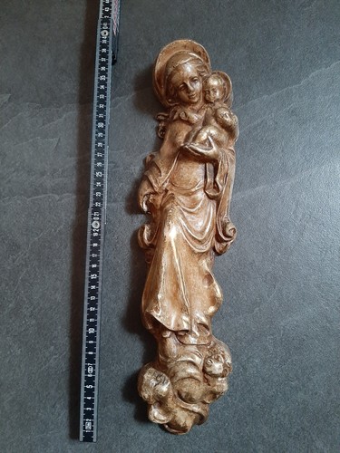 Madonna mit jesuskind aus - aus, gips