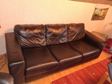 Ikea 3sitzer couch schwarz - ikea,