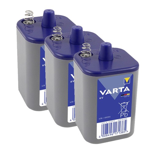 Varta batterie 4r25x - 3x,