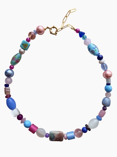 Bunte perlenkette choker - perlenkette,