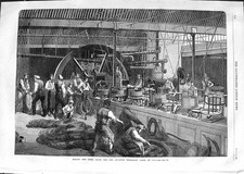 Alter antiker Druck *3574 1866