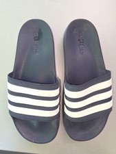 Adidas Adiletten Badelatschen blau Gr. 38 Innenlänge ca. 24,5 cm 