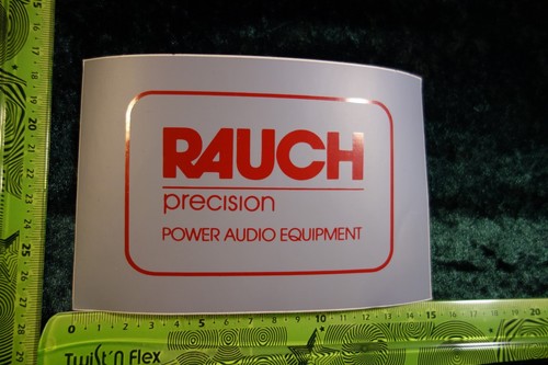 Alter aufkleber hifi rauch - hifi,
