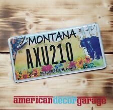 USA Nummernschild/ Kennzeichen/license plate/wildlife*Montana Preserve  Bear  *