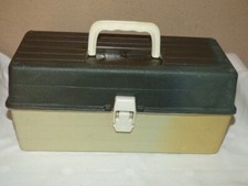 Aufbewahrung - Angelkoffer benutzt für  Modelleisenbahn Zubehör