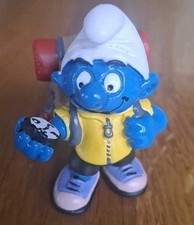 Abenteurer Schlumpf ADVENTURER SMURF SCHLEICH PEYO 20474 RAR 2000
