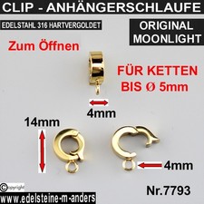 Clip Anhängerschlaufe Schmuck