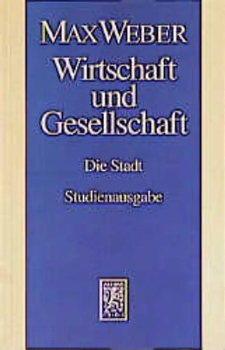 Max weber studienausgabe - max, weber-studienausgabe